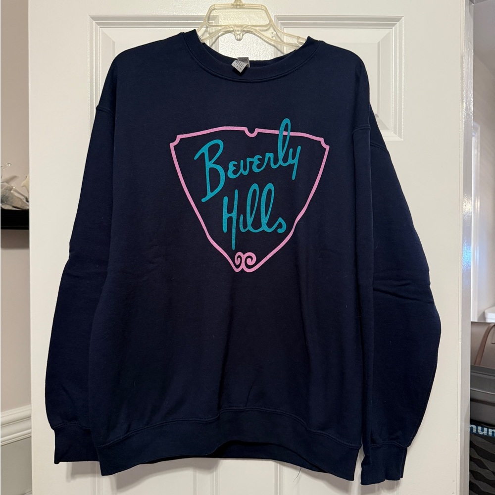 Gildan Beverly Hills Navy Sweatshirt